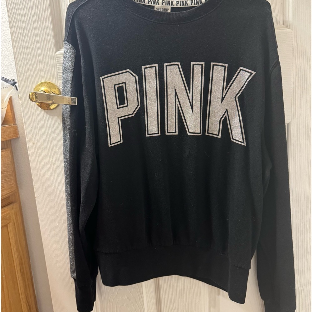 PINK crew neck sweater